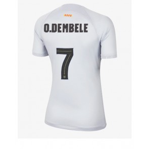 Barcelona Ousmane Dembele #7 kläder Kvinnor 2022-23 Tredje Tröja Kortärmad